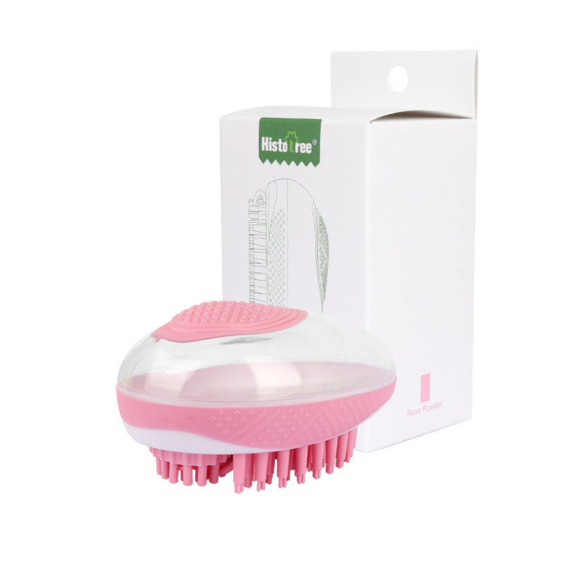 Pet Bath Brush 2-in-1 SPA Massage Comb - Soft Silicone - Image 8