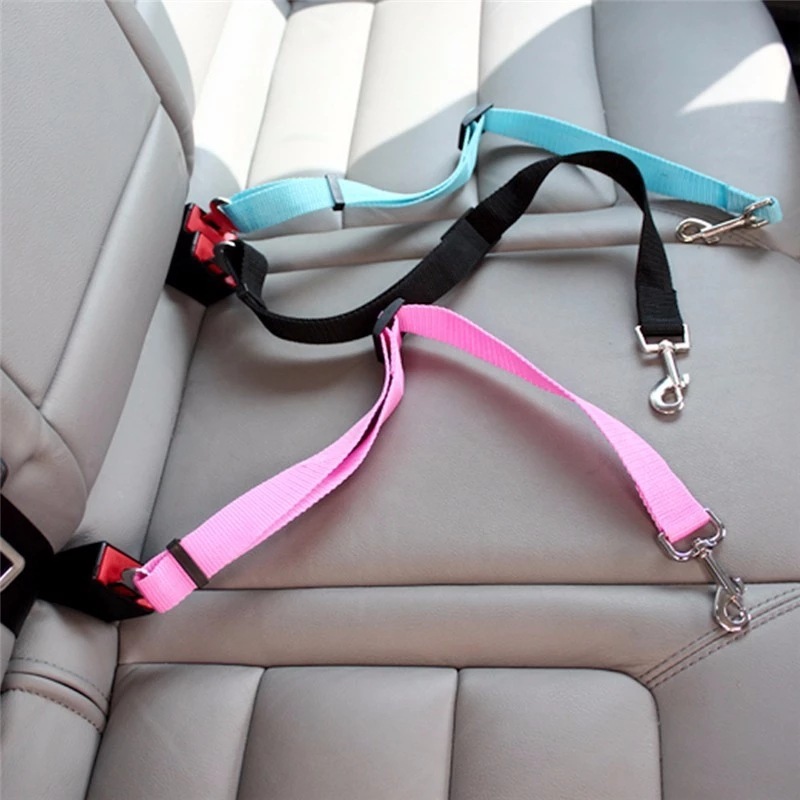 Adjustable Pet Cat Dog Car Seat Belt Harness Lead - Image 5