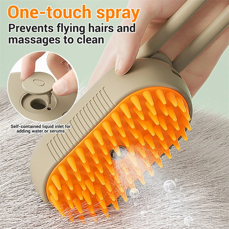 Pet Steam Brush 3 In 1 Spray - Image 3