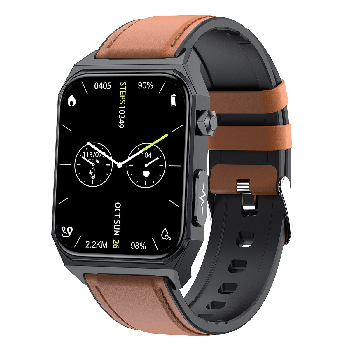 New E530 Blood Glucose Smart Watch ECG Blood Pressure Blood Oxygen Heart Rate Monitoring - Image 5