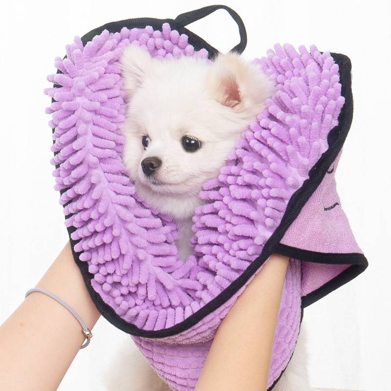 Pet Super Absorbent Dog Microfibre Bath Towels for Quick-Drying - Image 8