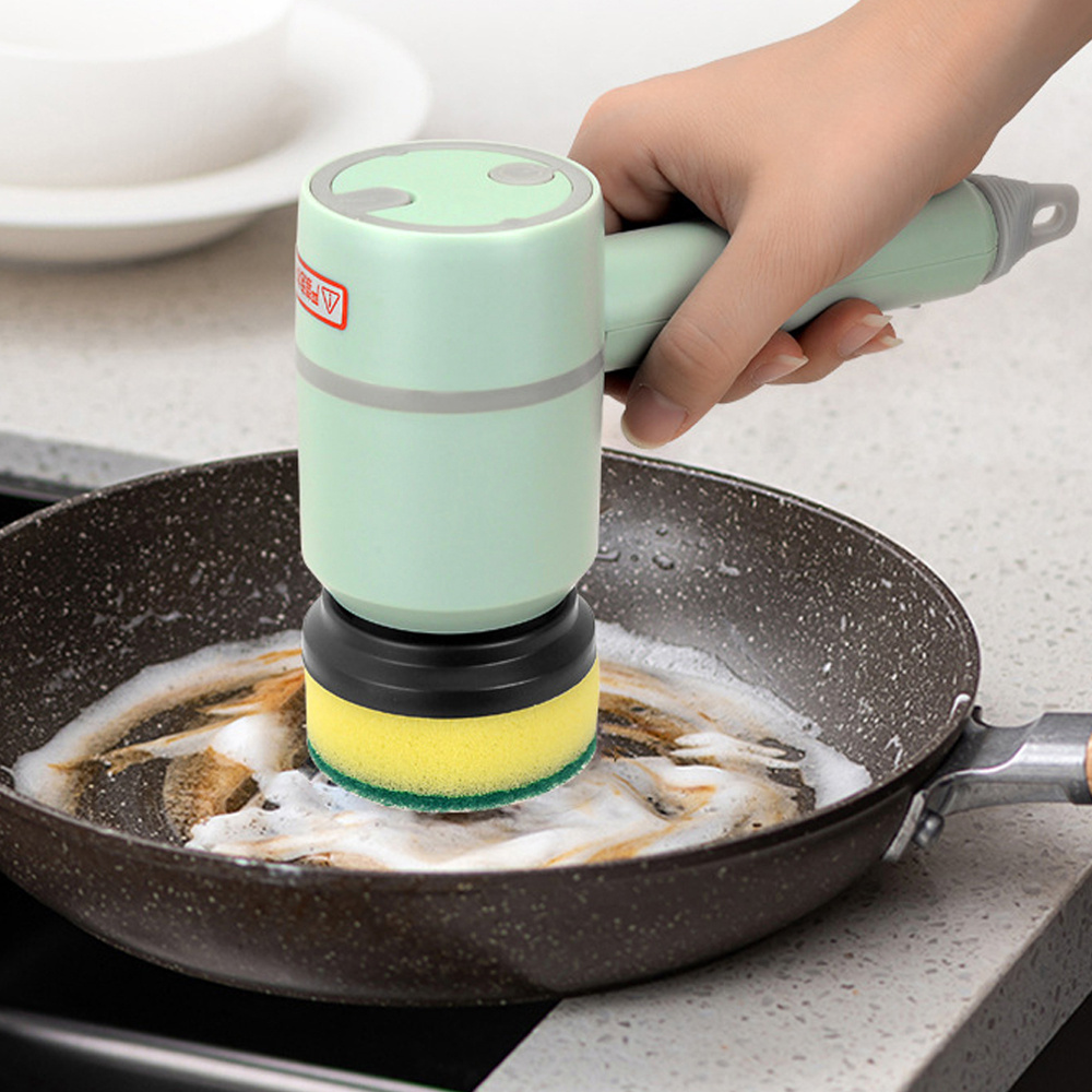 USB Rechargeable Dishes Cleaning Brush - Image 8