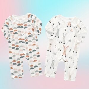Light And Soft Bamboo Fibre Baby Romper Onesies